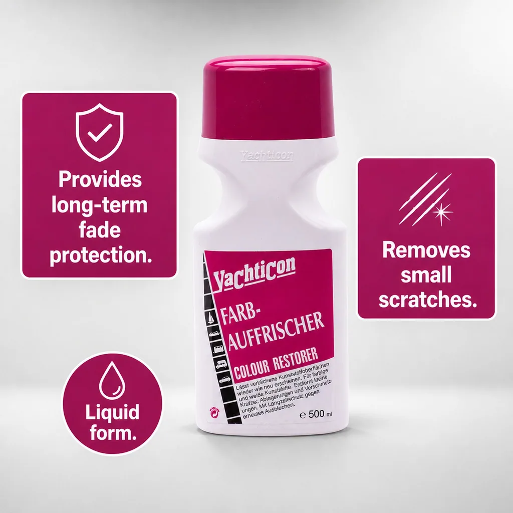 Color Restorer, 500 ml, Boat, Marine, Fiberglass Gel Coat