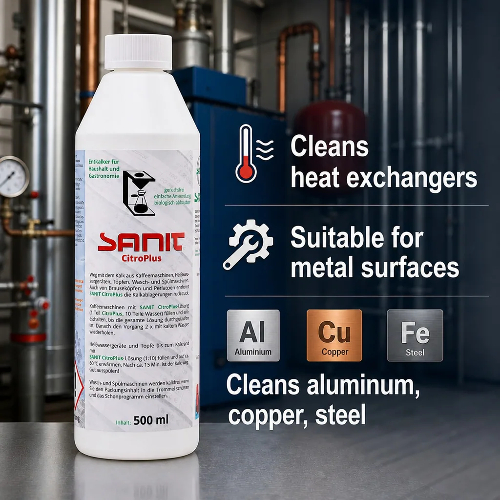 Citric Acid Cleaner, Lime Scale Remover, Citrus Cleaner, 500 ml, Calcium Remover