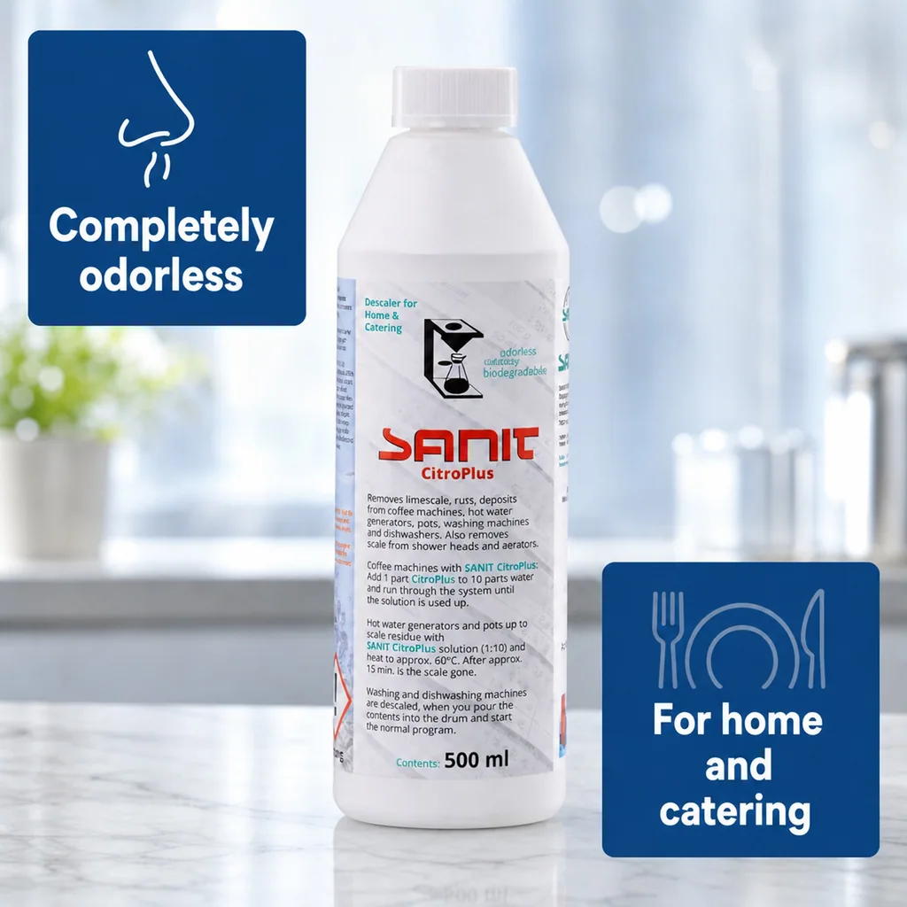 Citric Acid Cleaner, Lime Scale Remover, Citrus Cleaner, 500 ml, Calcium Remover