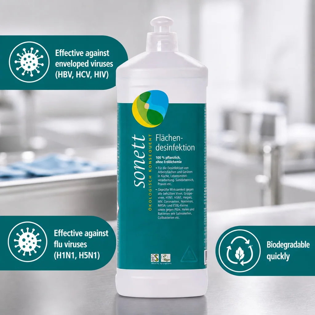 Surface Disinfectant 1 Liter, Surface Sanitizer, Hard Surface Disinfectant