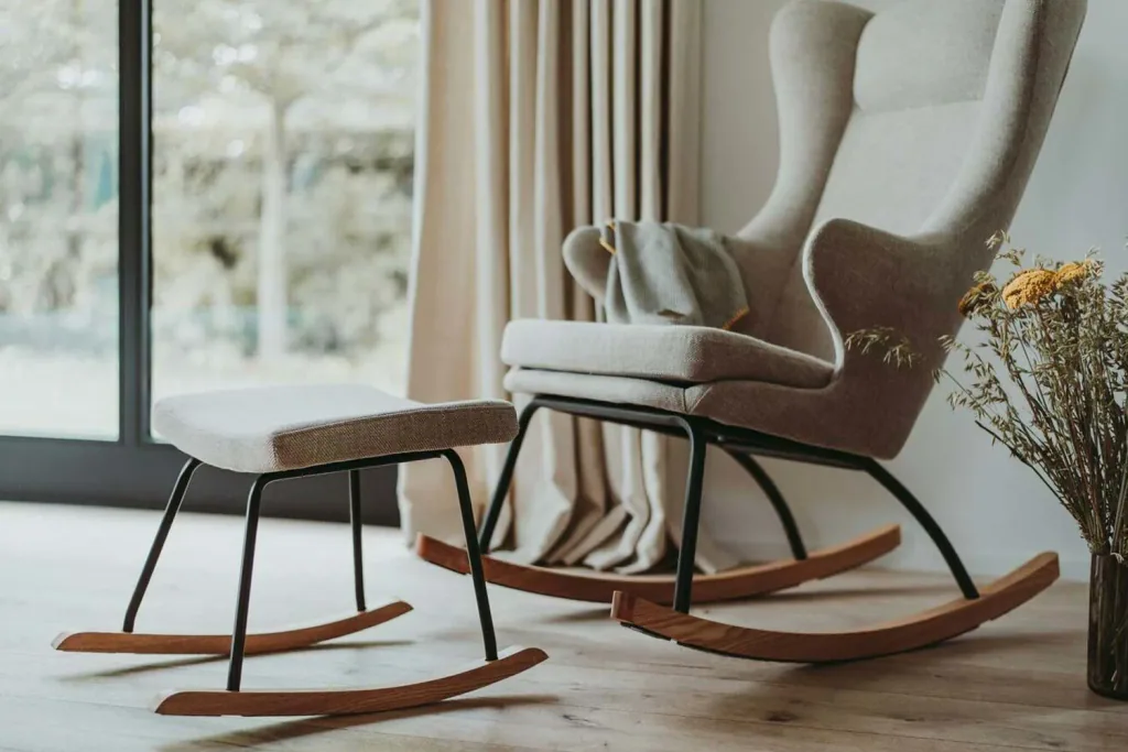 Quax rocking chair /Stillstuhl de Luxe Clay