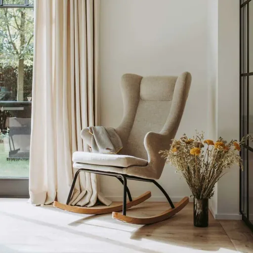 Quax rocking chair /Stillstuhl de Luxe Clay
