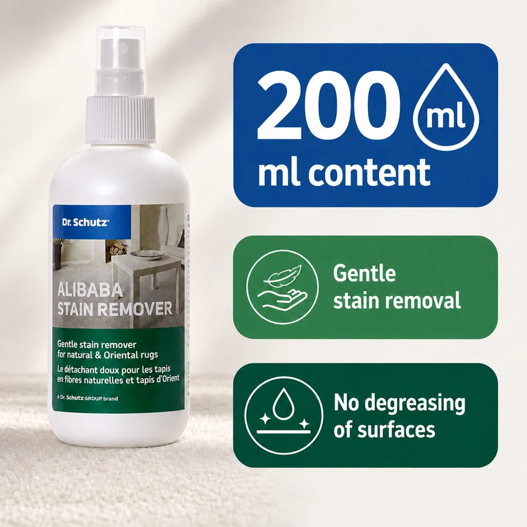 Stain remover for natural fibers, 200 ml, fabric stain remover, fiber stain remover