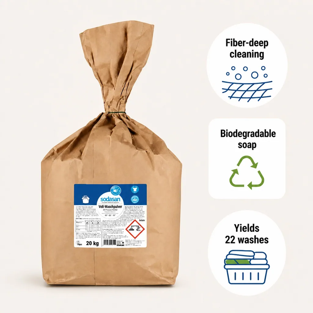 Laundry Detergent 20kg, Lime Laundry Detergent, Laundry Powder for Whites and Colors