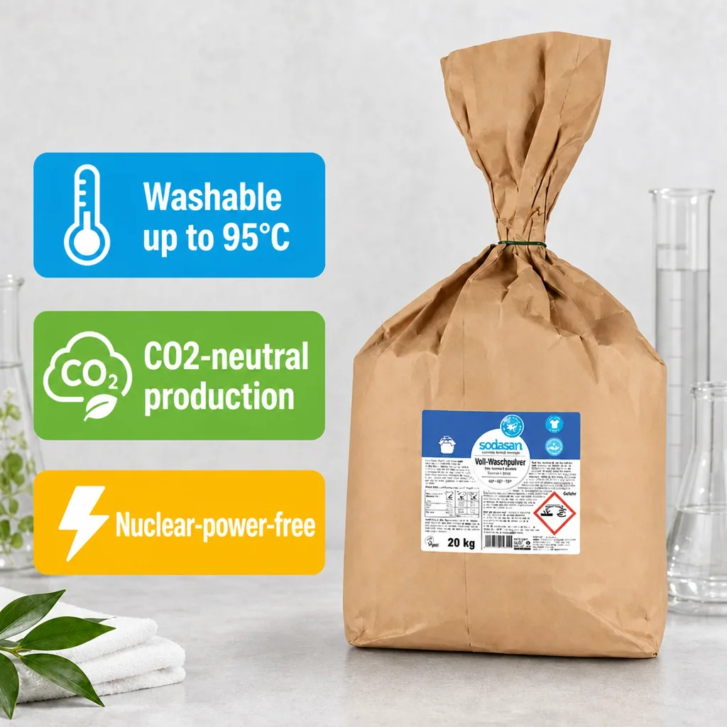 Laundry Detergent 20kg, Lime Laundry Detergent, Laundry Powder for Whites and Colors