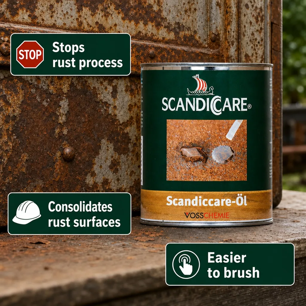 Rust Converter, 1 Liter Paint Additive and Rust Sealant