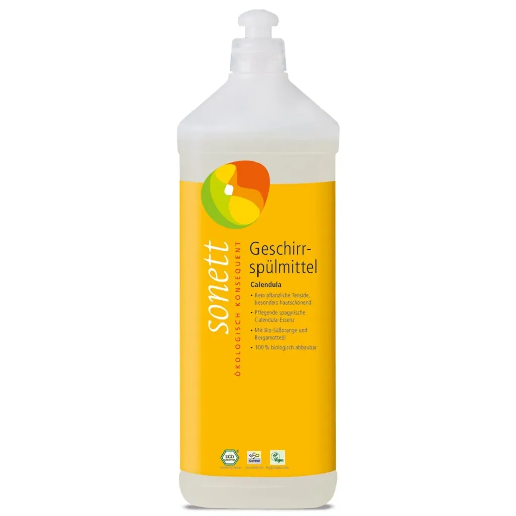 Dish Soap, Dishwashing Liquid, Natural Dish Soap, Gentle Calendula Dish Soap