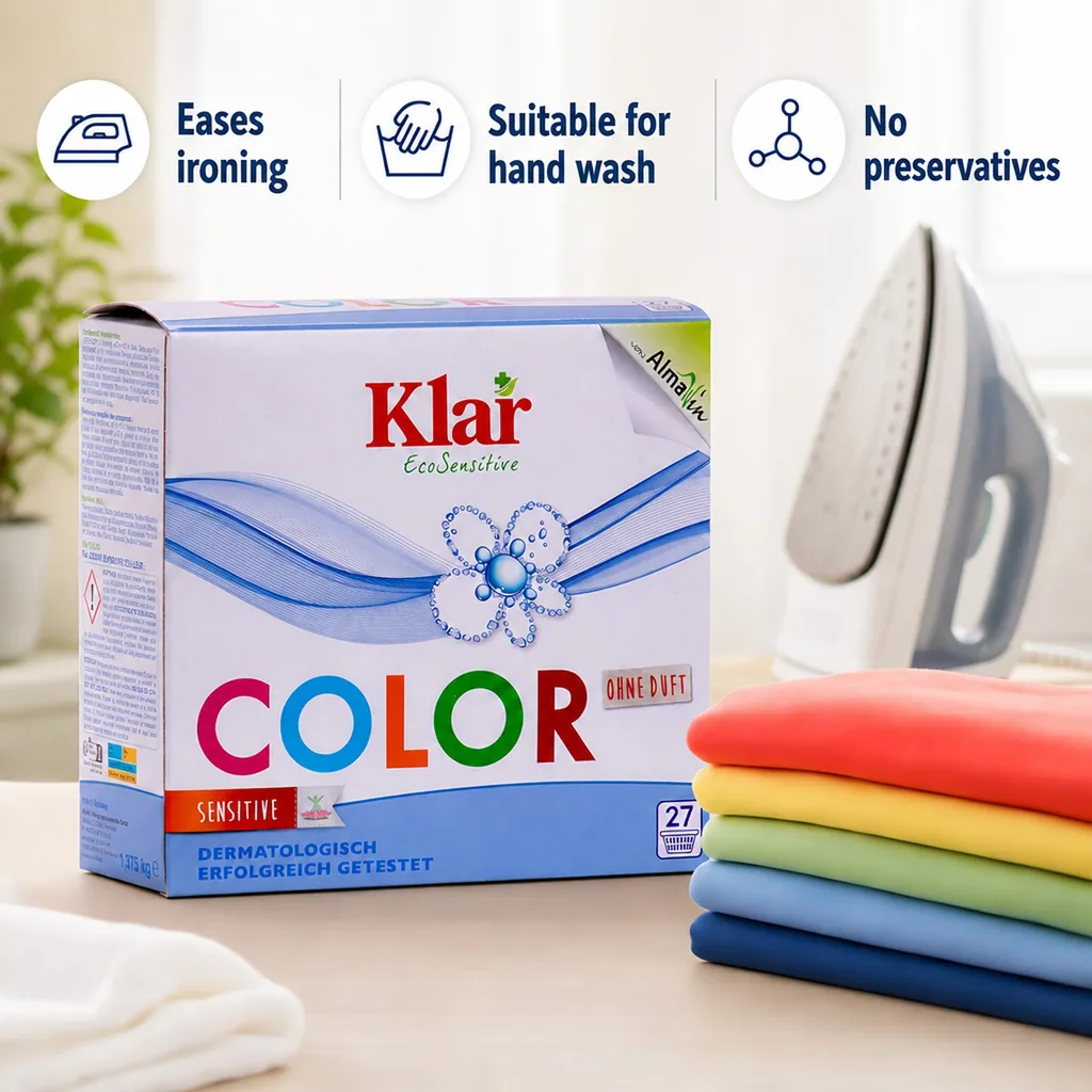 Color Laundry Detergent 1.375 kg, Fragrance Free, Sensitive Skin, Dye Free, Unscented, Color Safe