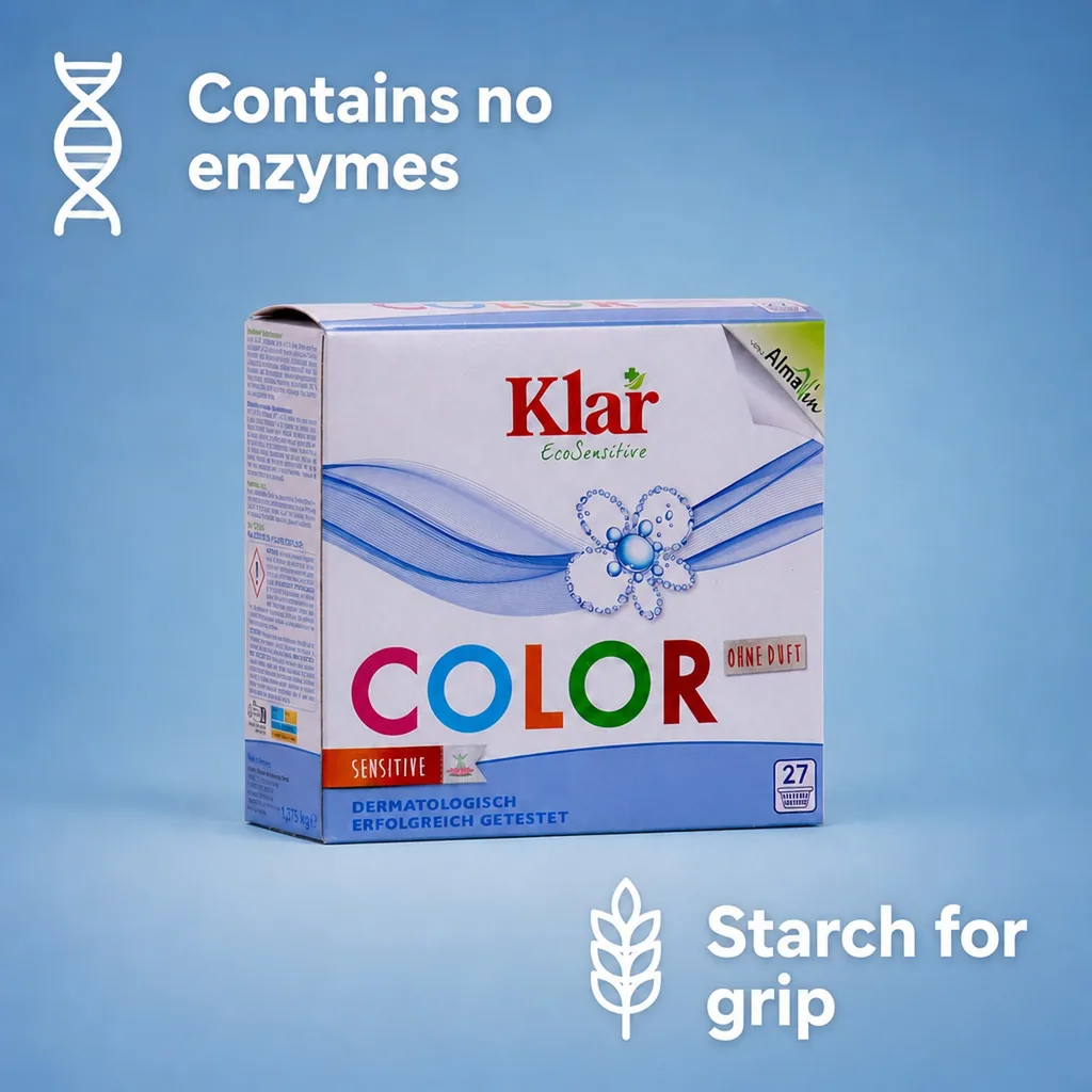 Color Laundry Detergent 1.375 kg, Fragrance Free, Sensitive Skin, Dye Free, Unscented, Color Safe