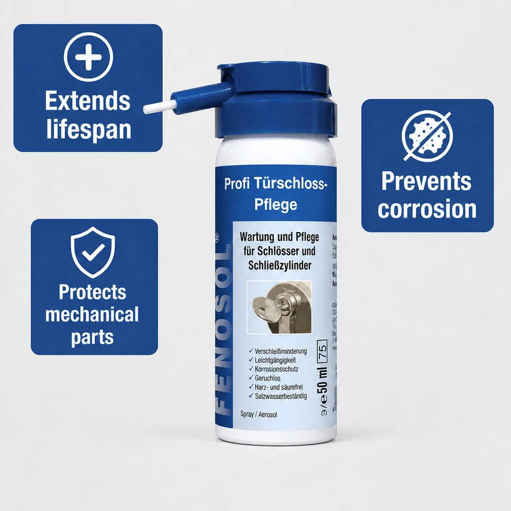 Door Lock Lubricant, Lock Lubricant, Door Lock Care, 50 ml