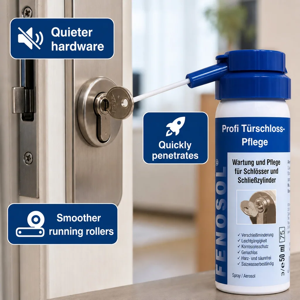 Door Lock Lubricant, Lock Lubricant, Door Lock Care, 50 ml