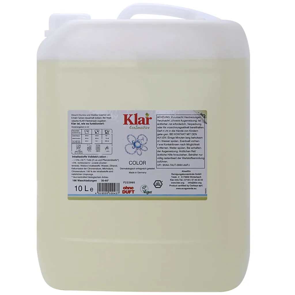 Color Laundry Detergent, Liquid Color Detergent, Sensitive, Basis