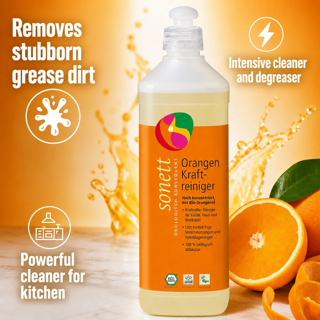 Orange Cleaner, All Purpose Cleaner, Natural Cleaner, 500ml