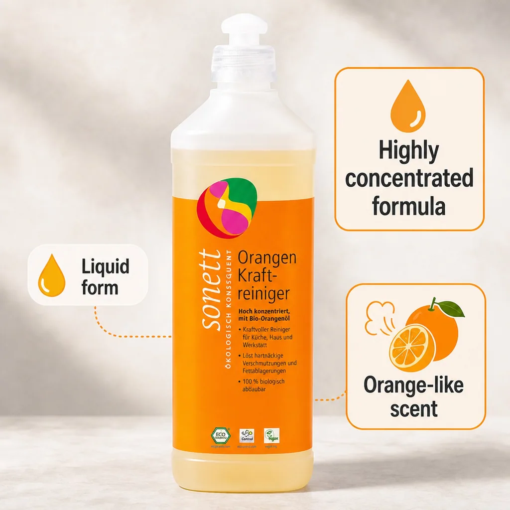 Orange Cleaner, All Purpose Cleaner, Natural Cleaner, 500ml