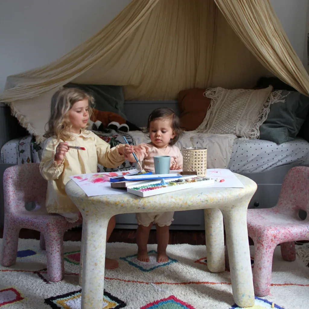 Ecobirdy Kinderisch - Luisa Table Vanilla