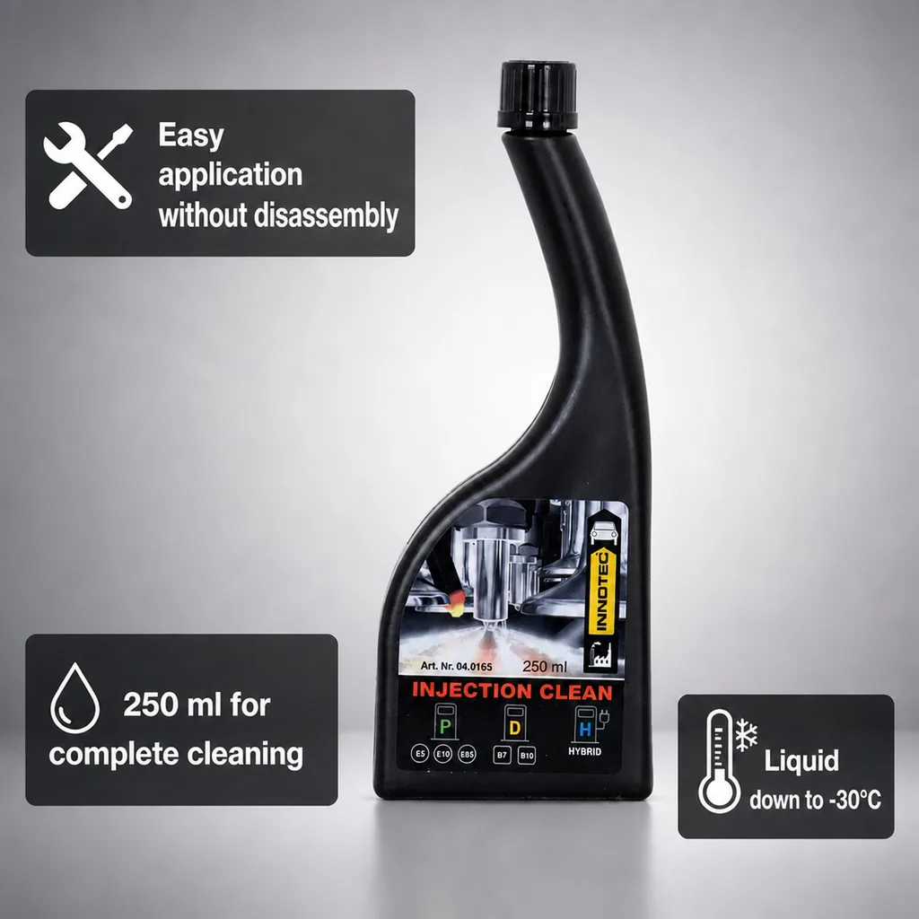 Fuel Injector Cleaner, Fuel System Cleaner, Fuel Additive, 250 ml