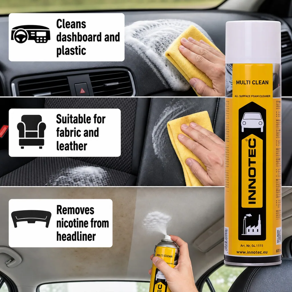 Foam Cleaner 600 ml, Universal Cleaner, Multi Surface Cleaner