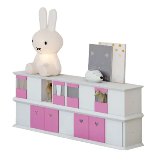 Mathy by Bols Boxes Shelf Stall Klein Rosa