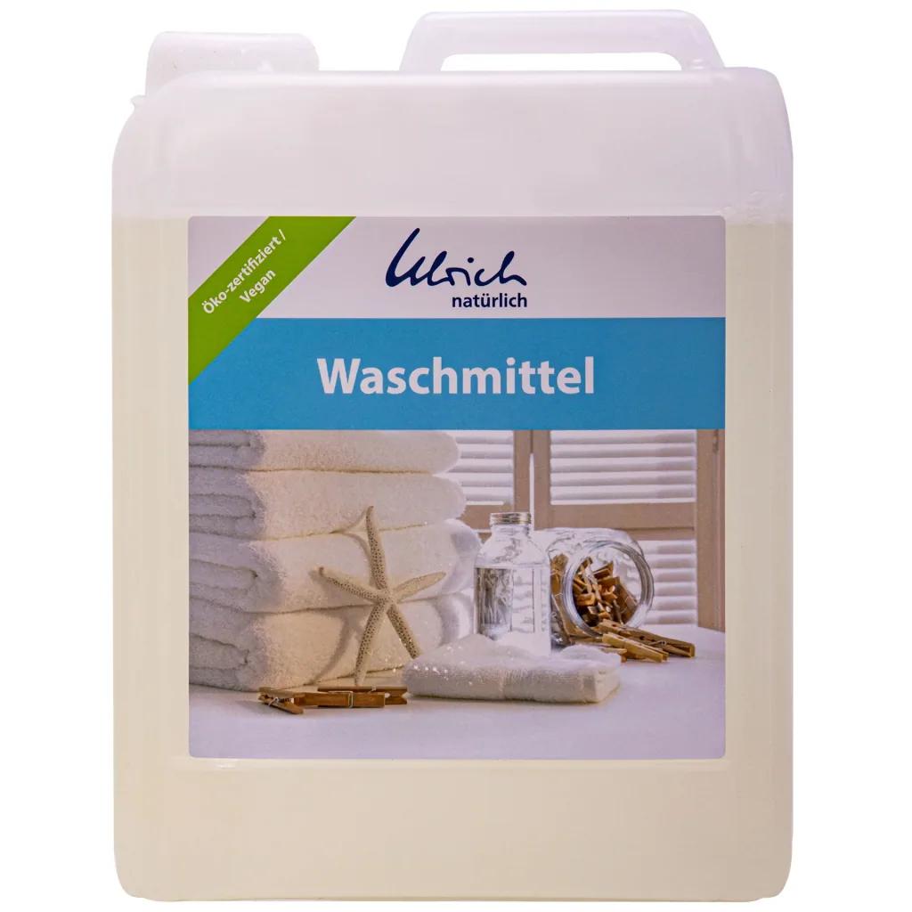 Laundry Detergent 5 Liter, liquid, vegan, natural, eco friendly, plant based