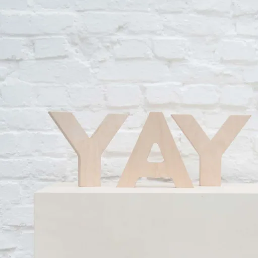 Trixie wooden letter "K"