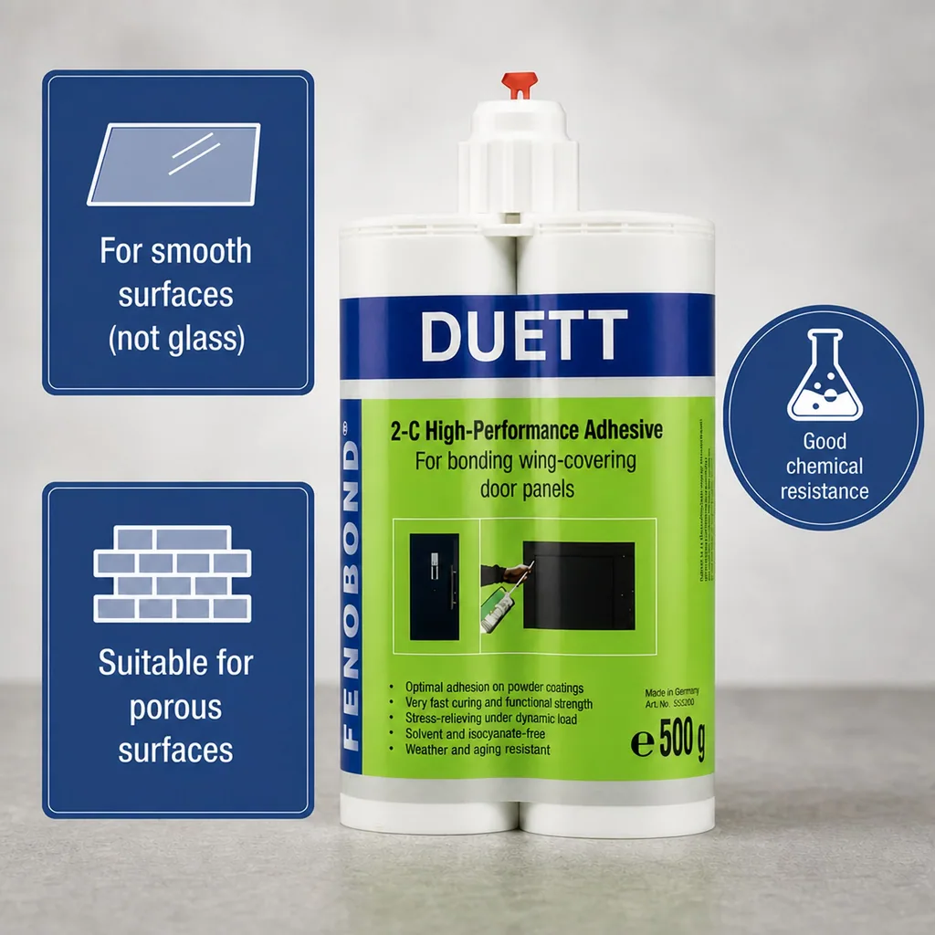 2K Adhesive, High Performance Adhesive, 2 x 190 ml/500 g, Structural Adhesive