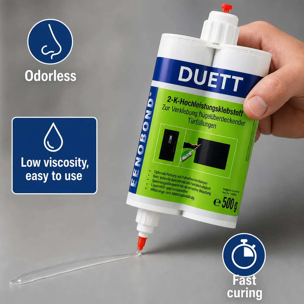 2K Adhesive, High Performance Adhesive, 2 x 190 ml/500 g, Structural Adhesive