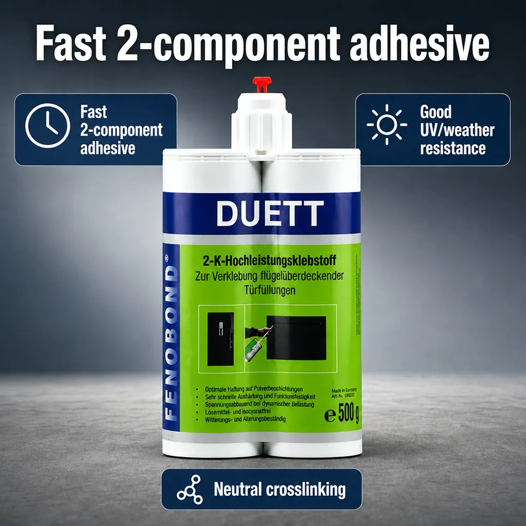 2K Adhesive, High Performance Adhesive, 2 x 190 ml/500 g, Structural Adhesive