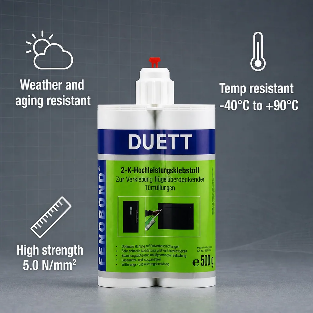 2K Adhesive, High Performance Adhesive, 2 x 190 ml/500 g, Structural Adhesive