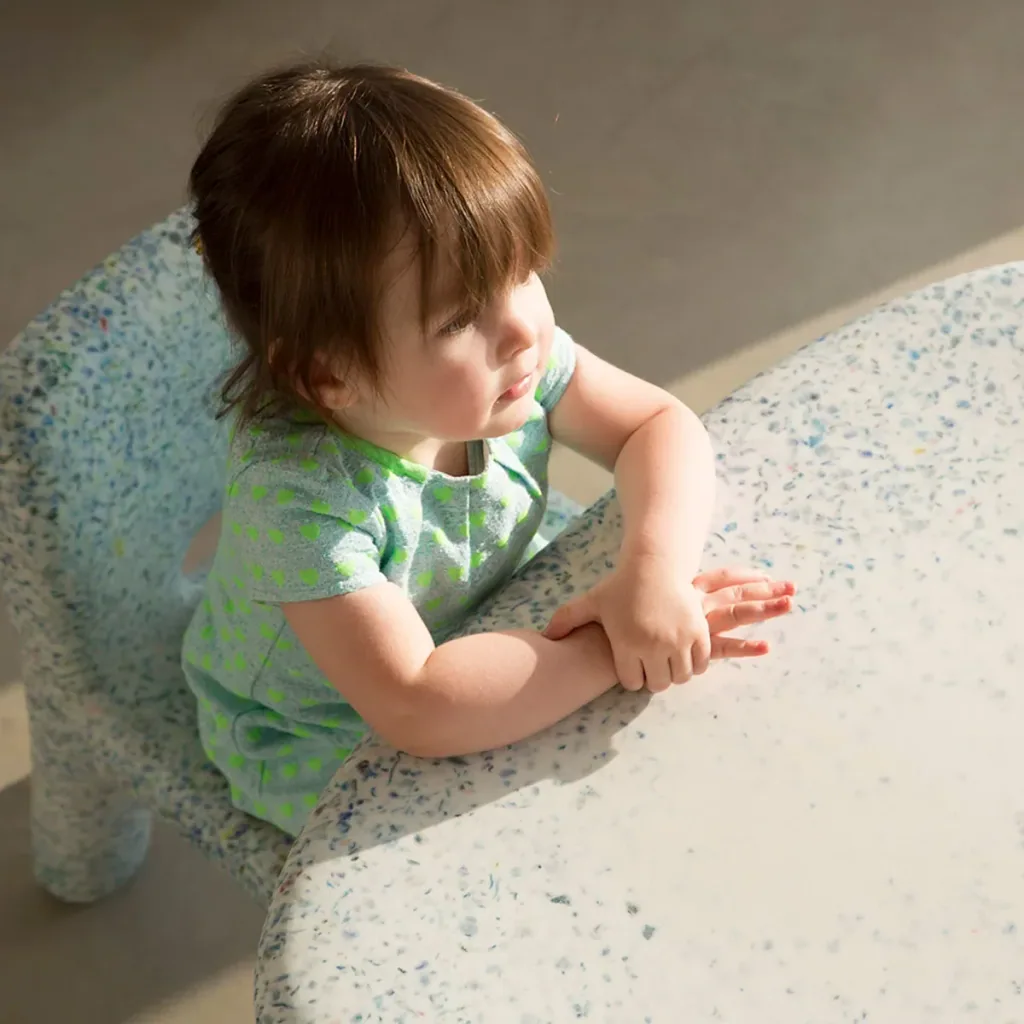 Ecobirdy children's table - Luisa Table Ocean