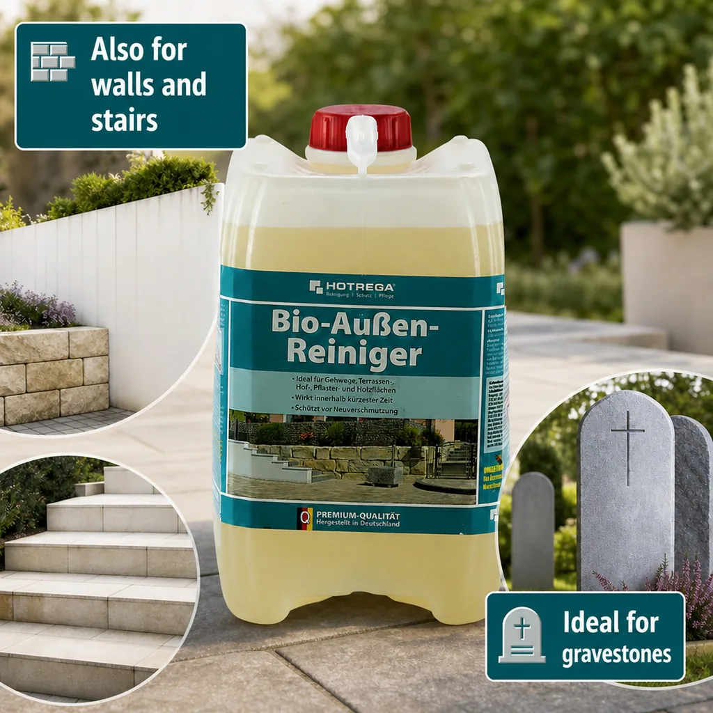 Outdoor Cleaner Concentrate 5 Liter, Bio Outdoor Cleaner, Exterior Cleaner