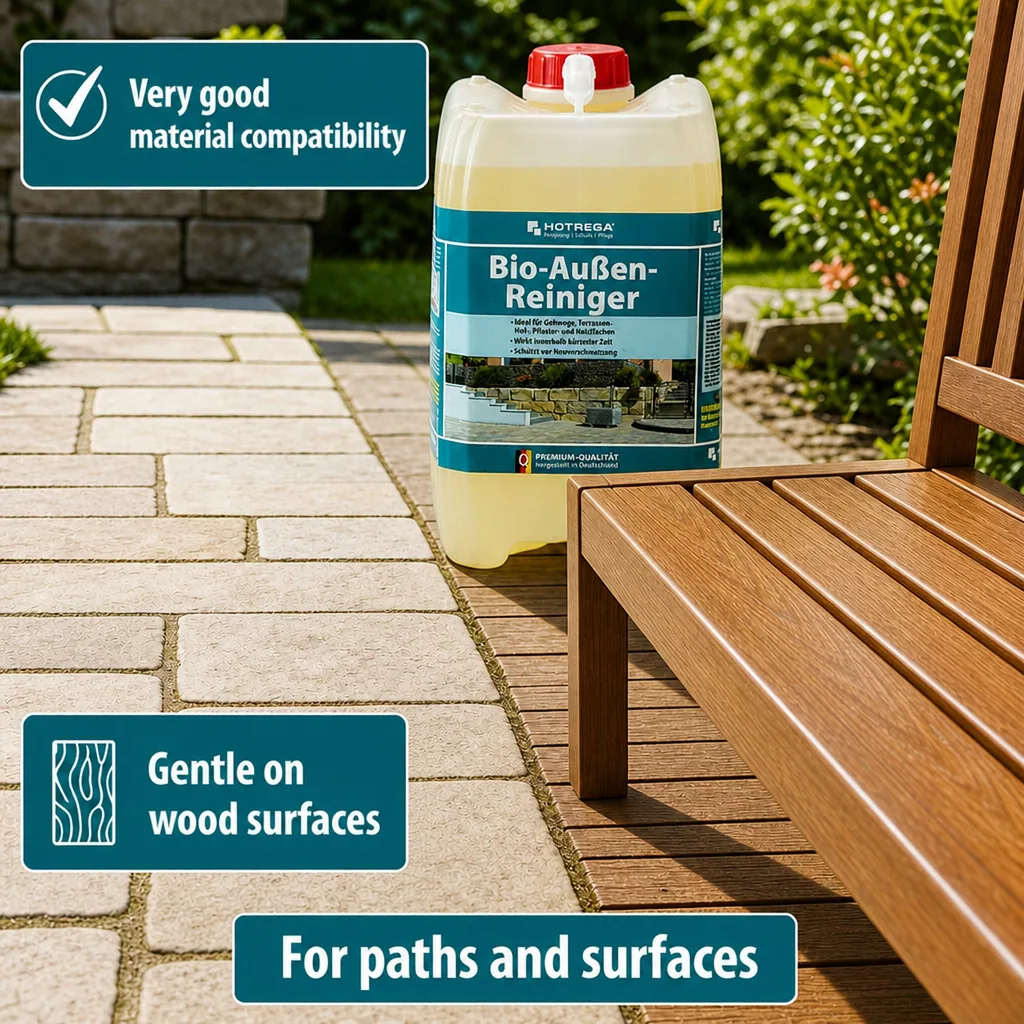 Outdoor Cleaner Concentrate 5 Liter, Bio Outdoor Cleaner, Exterior Cleaner