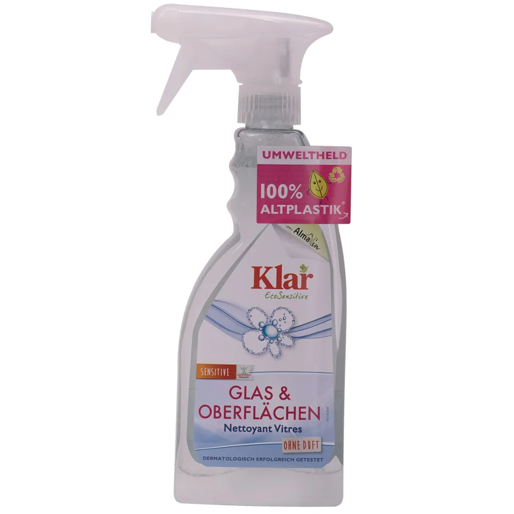Glass Cleaner, Surface Cleaner, Unscented, for Windows and Mirrors
