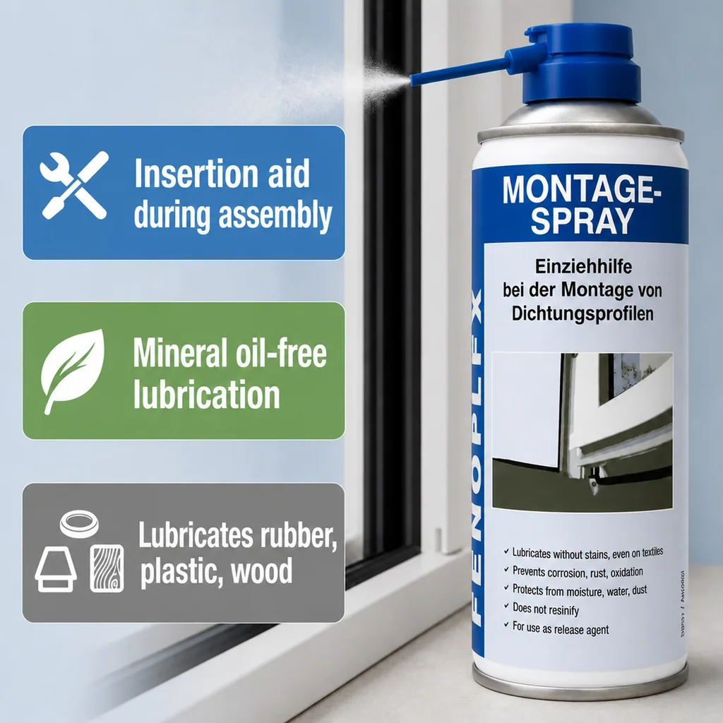 Mounting Spray, 400 ml Spraydose, Assembly Spray, Adhesive Spray