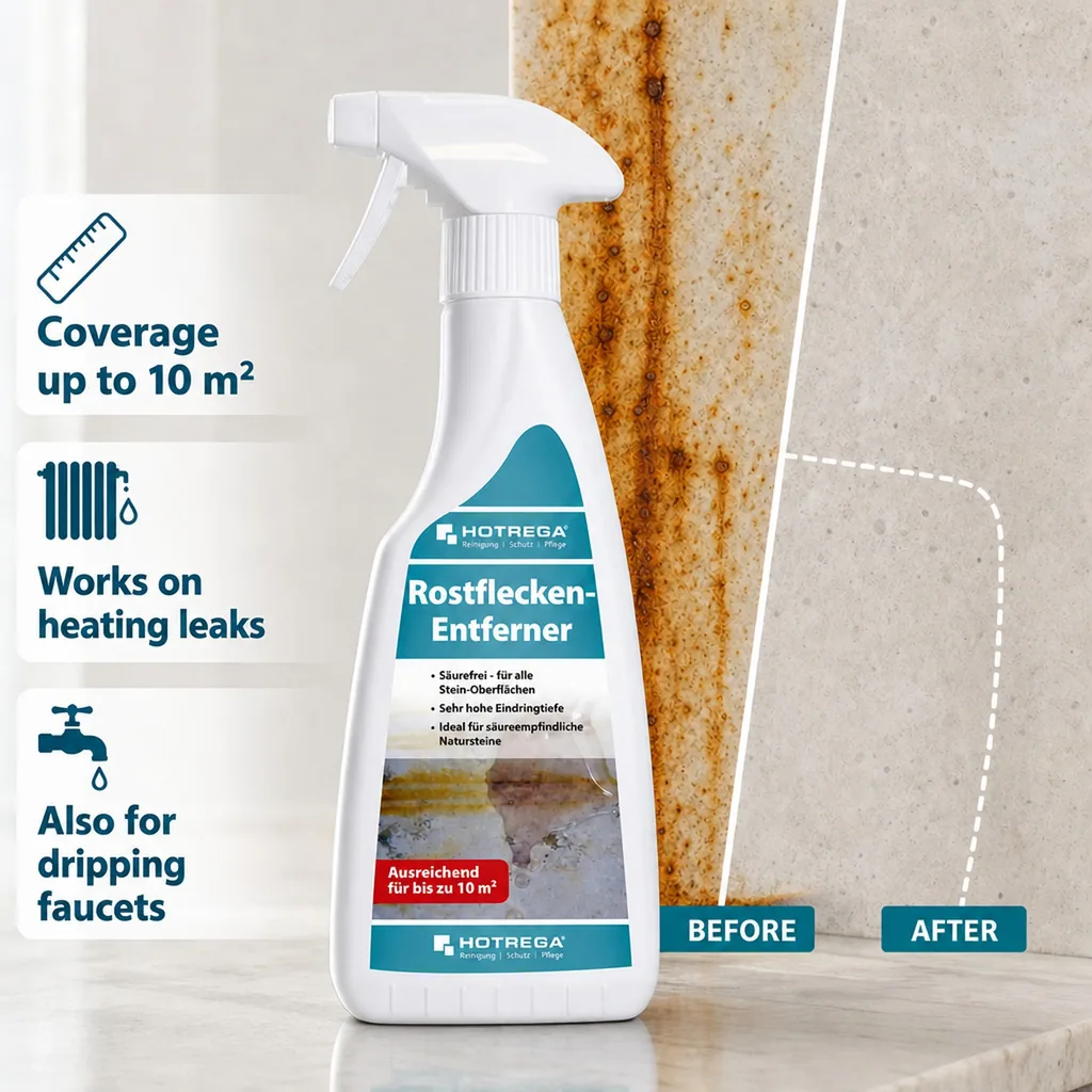 Rust Stain Remover, 500 ml Spray, Stain Remover