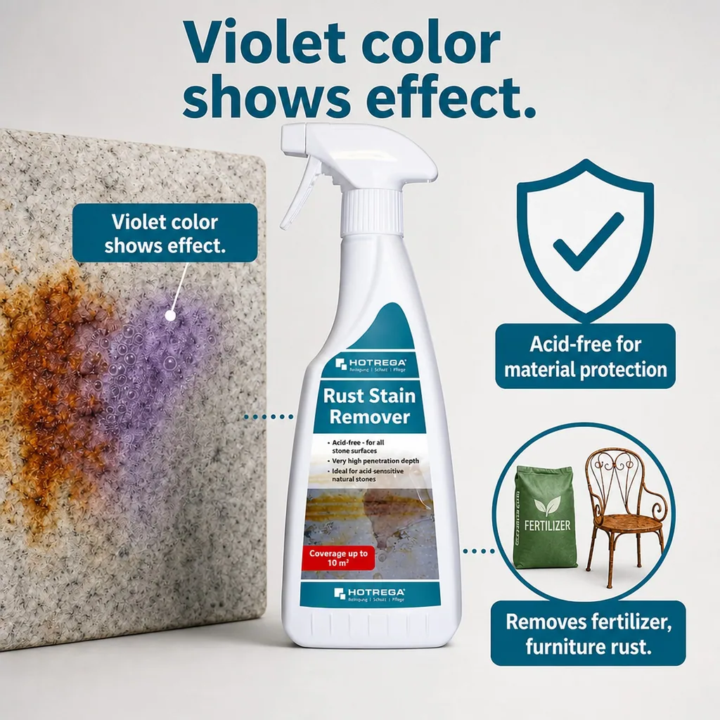 Rust Stain Remover, 500 ml Spray, Stain Remover