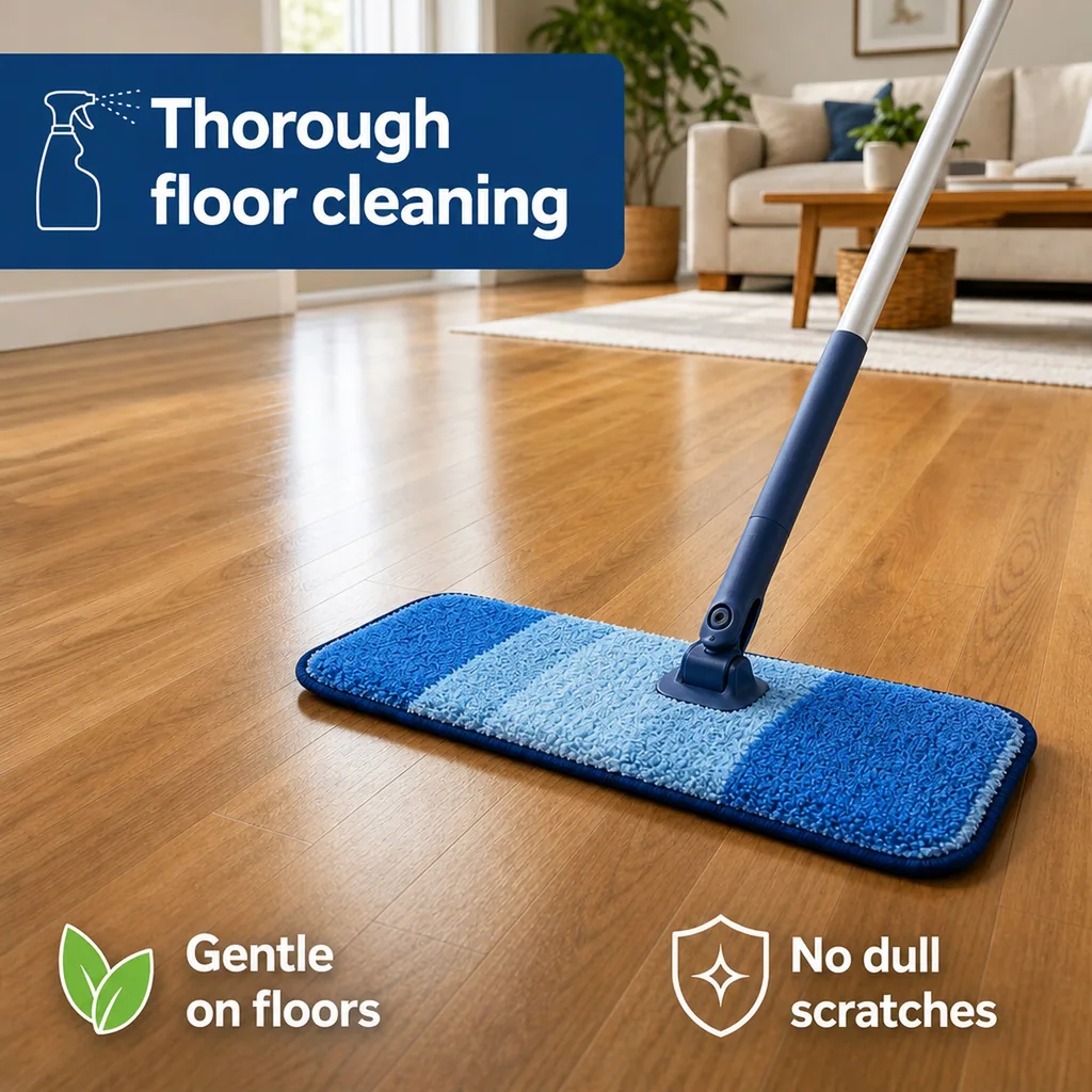 Microfiber Cleaning Pad, Floor Cleaning Pad, Reusable Cleaning Pad