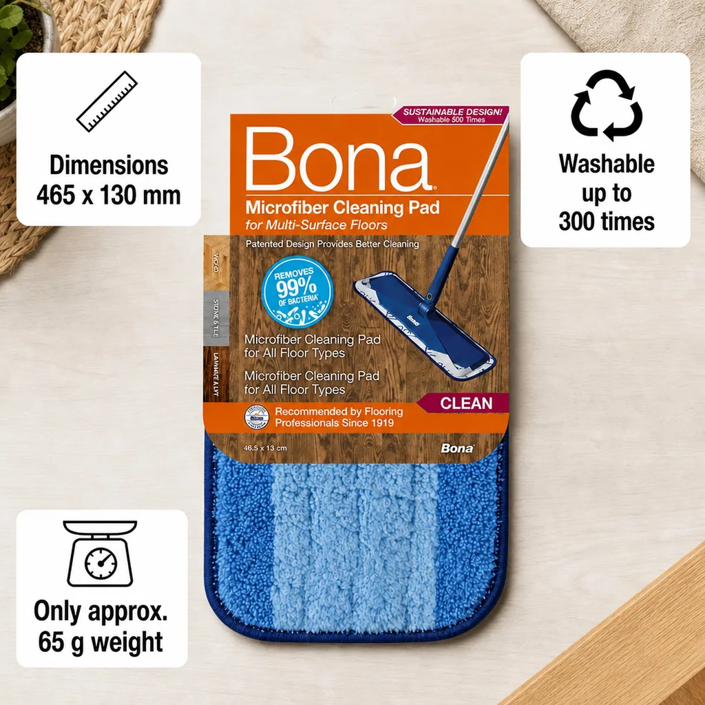Microfiber Cleaning Pad, Floor Cleaning Pad, Reusable Cleaning Pad