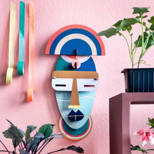 Studio Roof 3D decoration mask Brooklyn cardboard