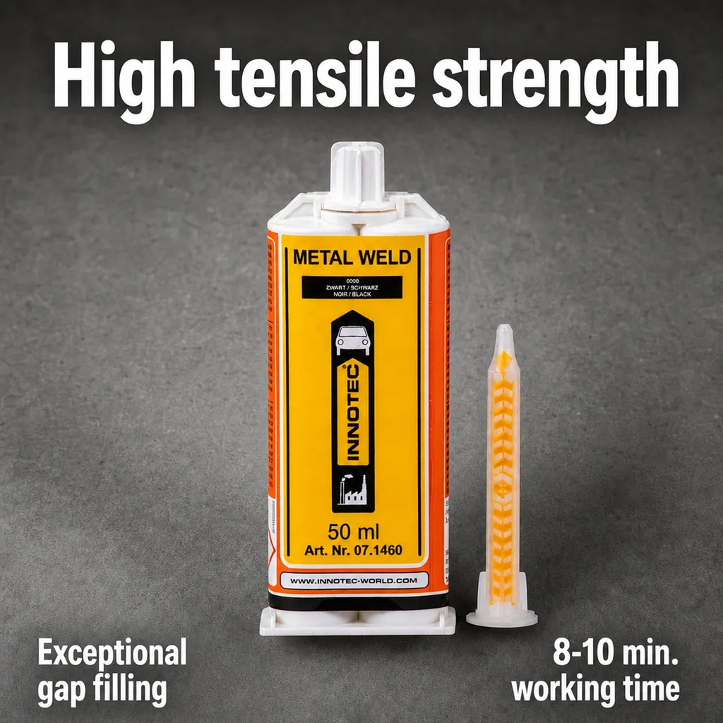 Metal Epoxy, Metal Adhesive, 2K Metal Epoxy, Metal Weld 50 ml, metal epoxy