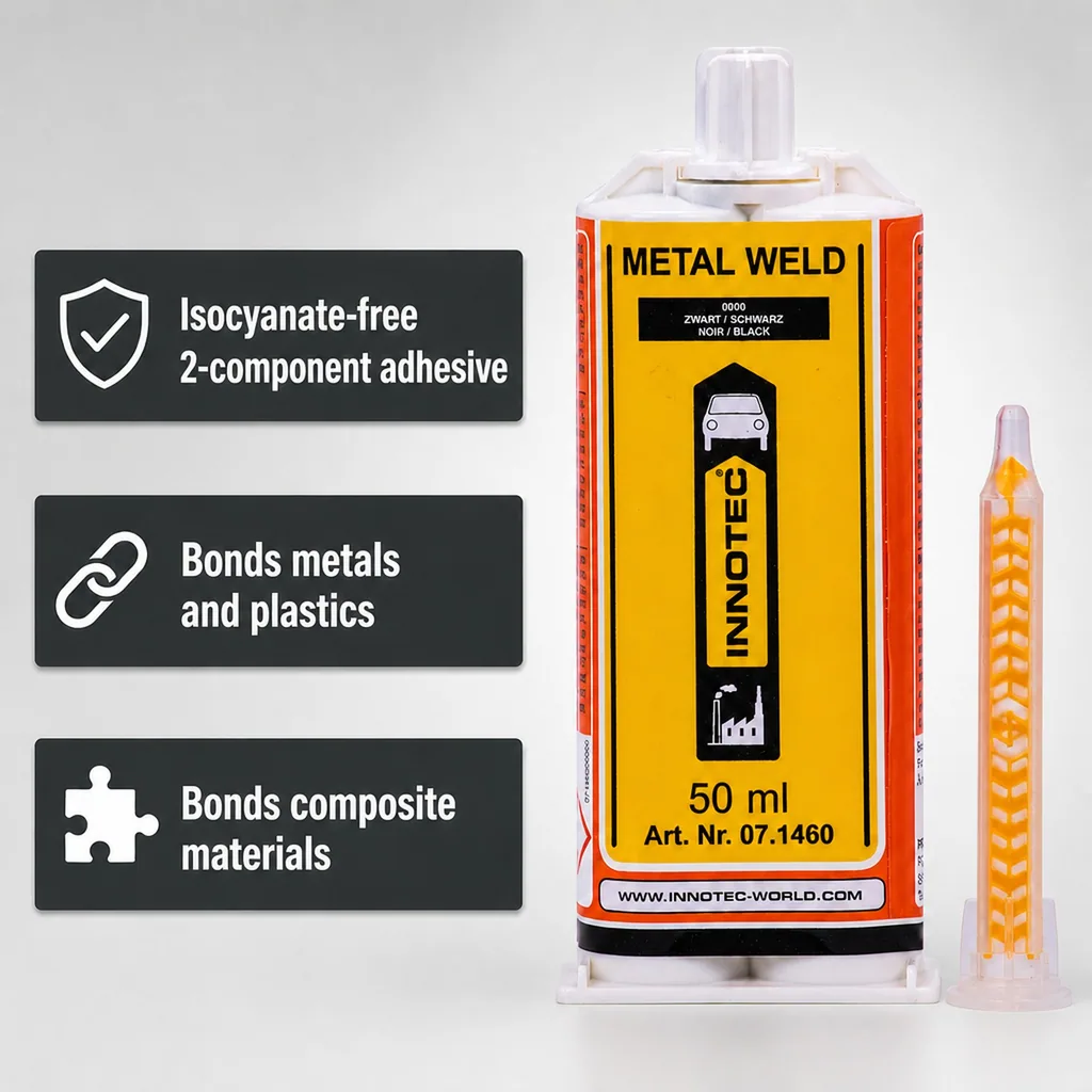 Metal Epoxy, Metal Adhesive, 2K Metal Epoxy, Metal Weld 50 ml, metal epoxy