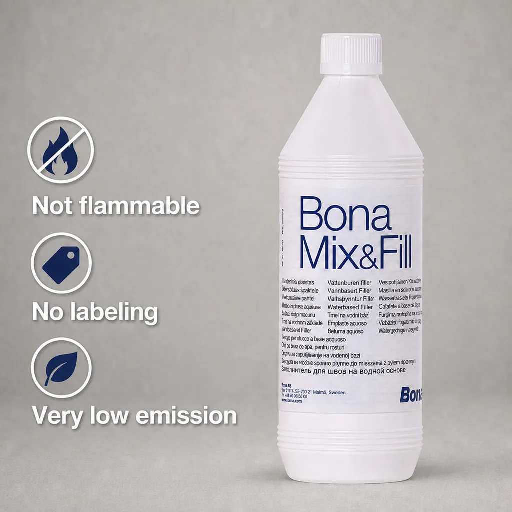 Wood Filler 1 Liter, Water Based, Wood Gap Filler
