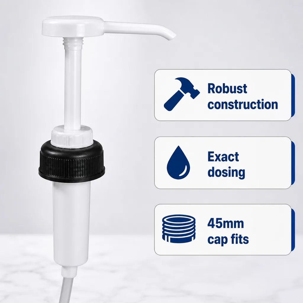 Dispenser Pump, 2.5 liter, 5 liter, 10 liter, 45mm pump