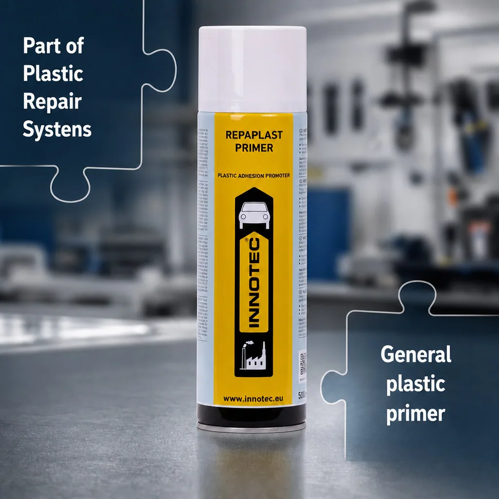 Plastic Primer, 500 ml, Spray Primer, Adhesion Promoter, NF Primer