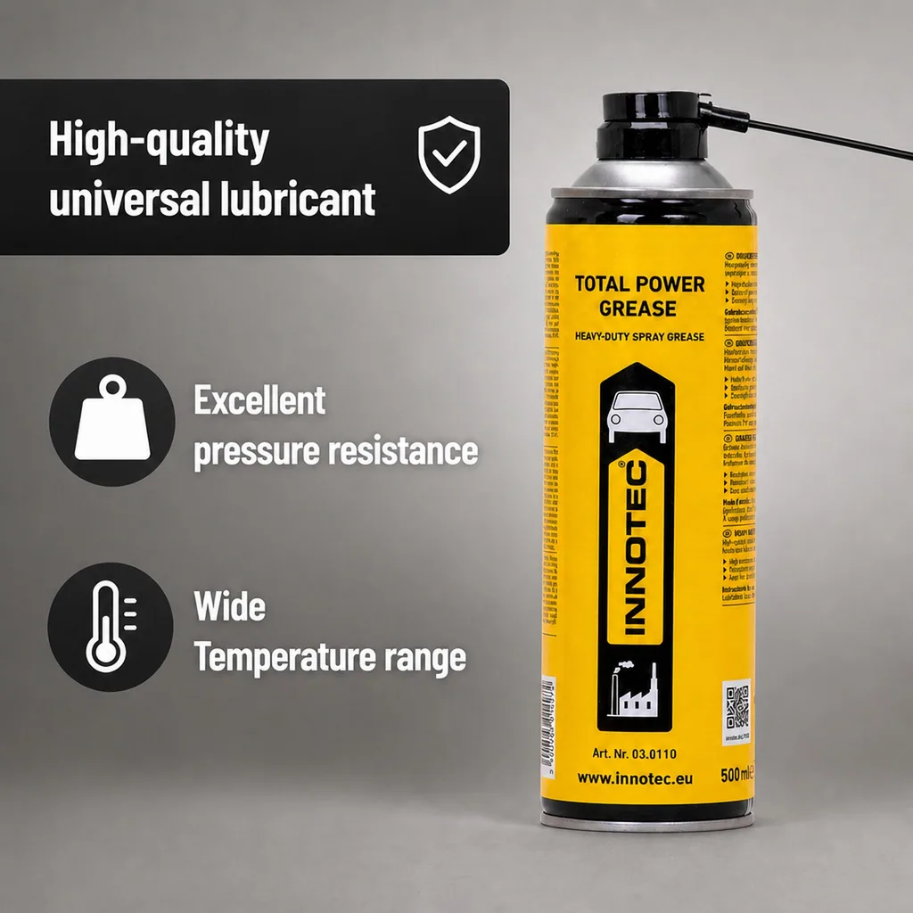 Grease Spray, Power Grease, 500 ml Multipurpose Lubricant