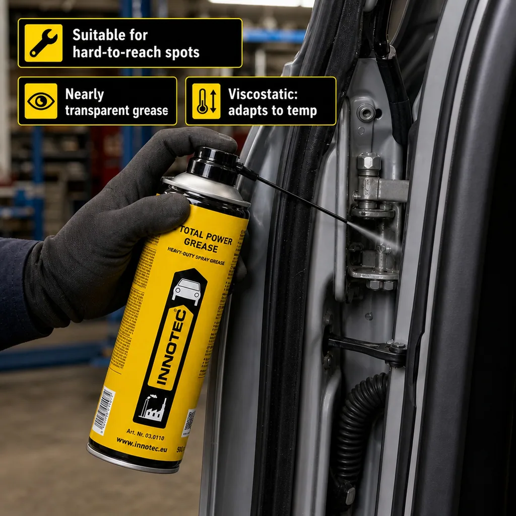 Grease Spray, Power Grease, 500 ml Multipurpose Lubricant
