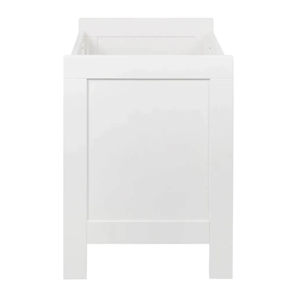 Quax baby bed - Mila white (closed) 140 x 70 cm