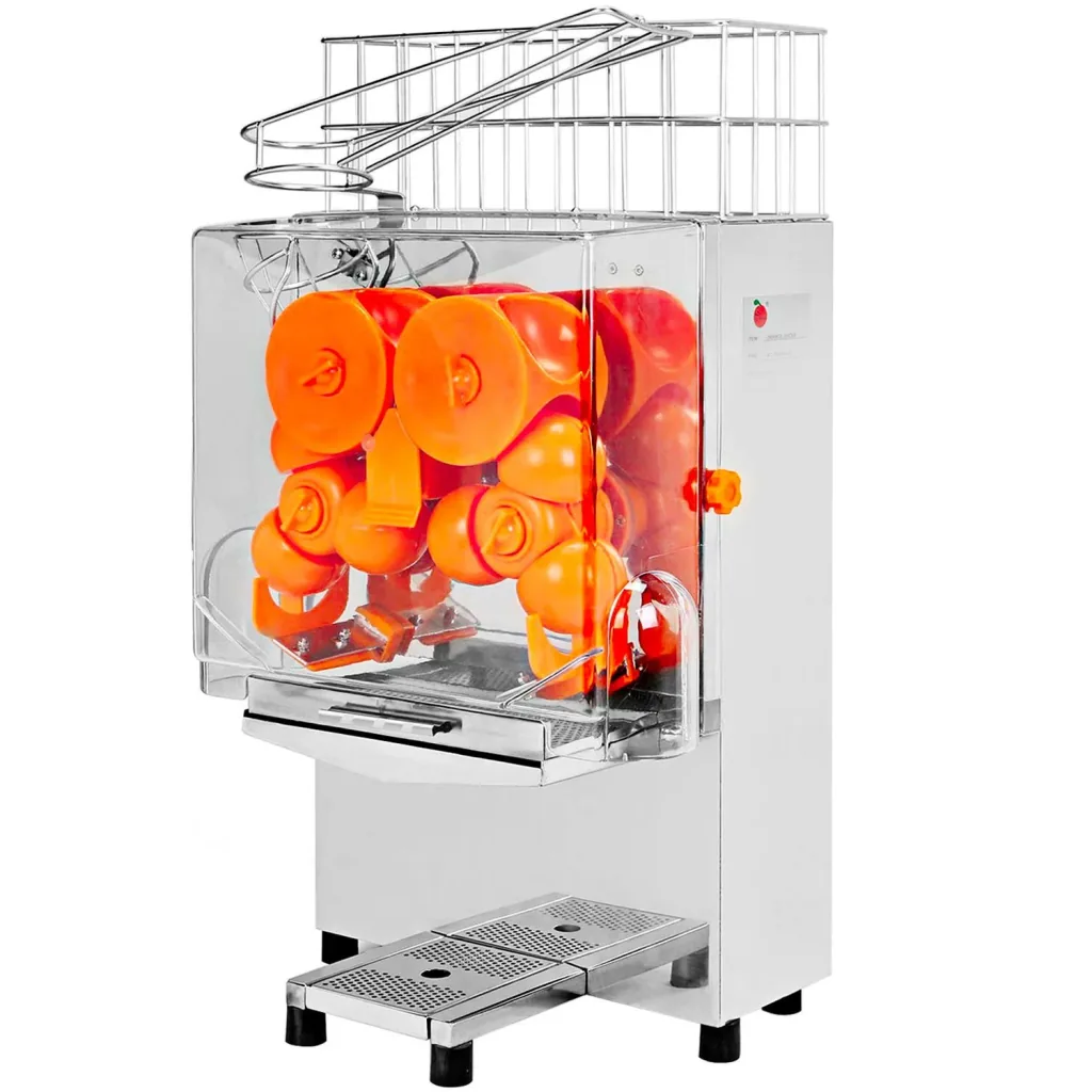 Orange juice machine, citrus juicer - 120W, commercial, stainless steel