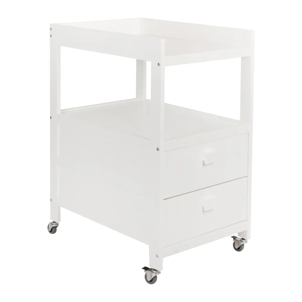 Quax changing table - with 2 drawers white