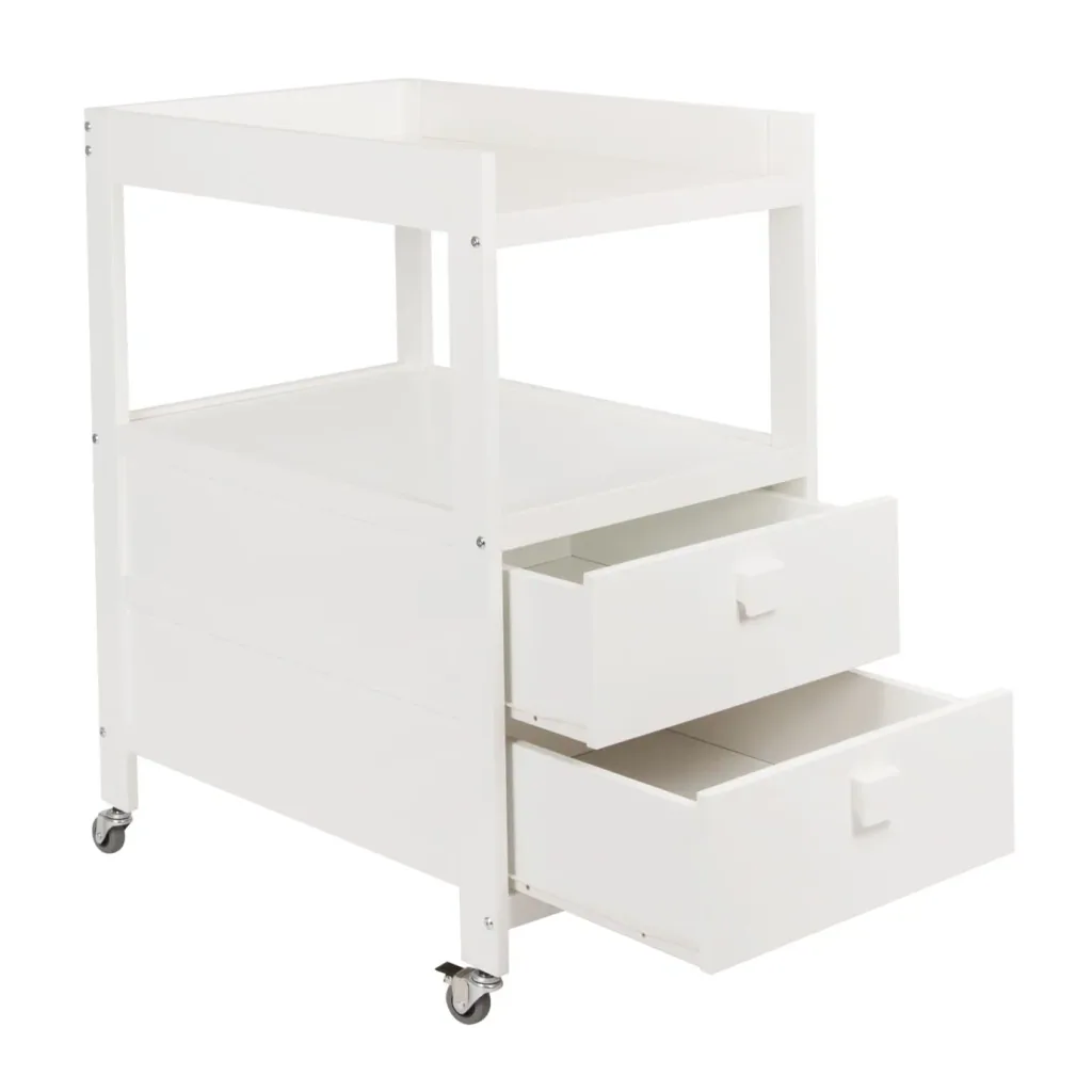 Quax changing table - with 2 drawers white