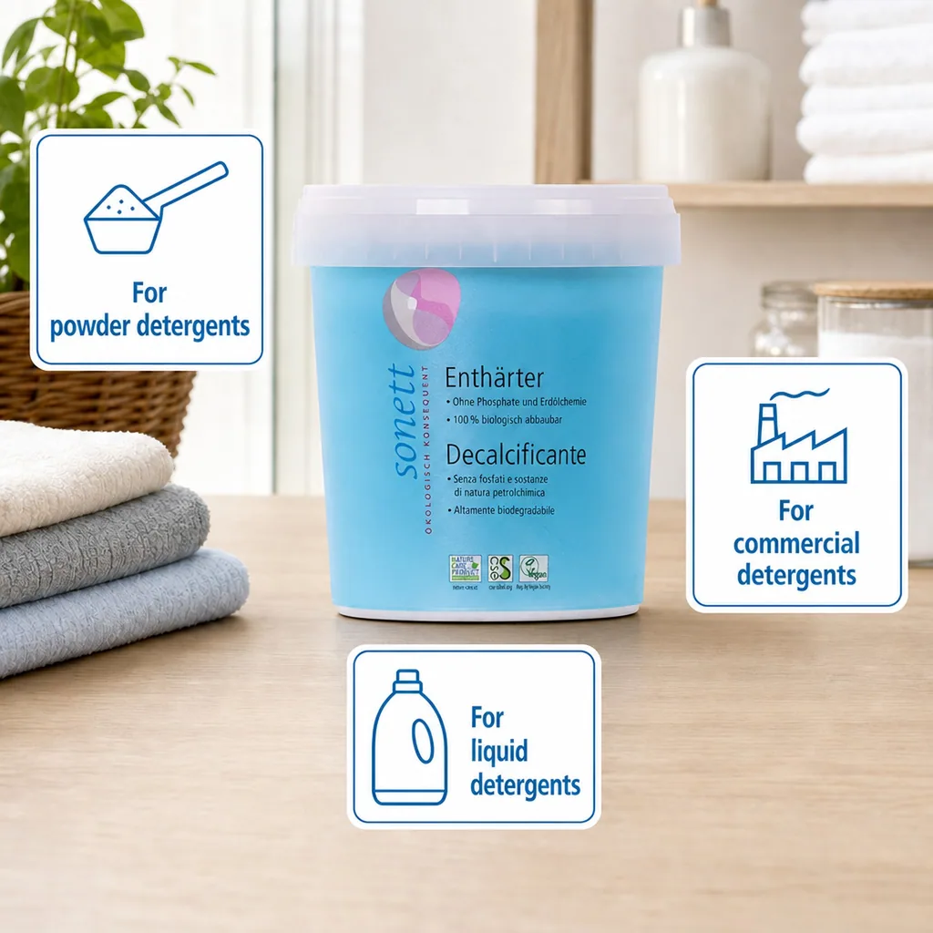 Water Softener 500 g, Laundry Booster, Washing Soda